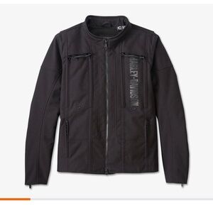 Men's Large Harley Davidson Motorcycle Jacket - Never Worn